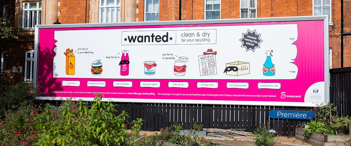 innocent - activistes du recyclage, bouteilles recyclées