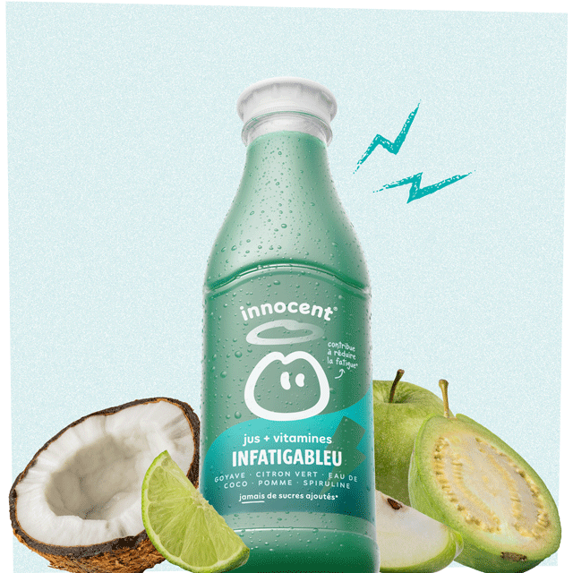 infatigableu jus + vitamines
